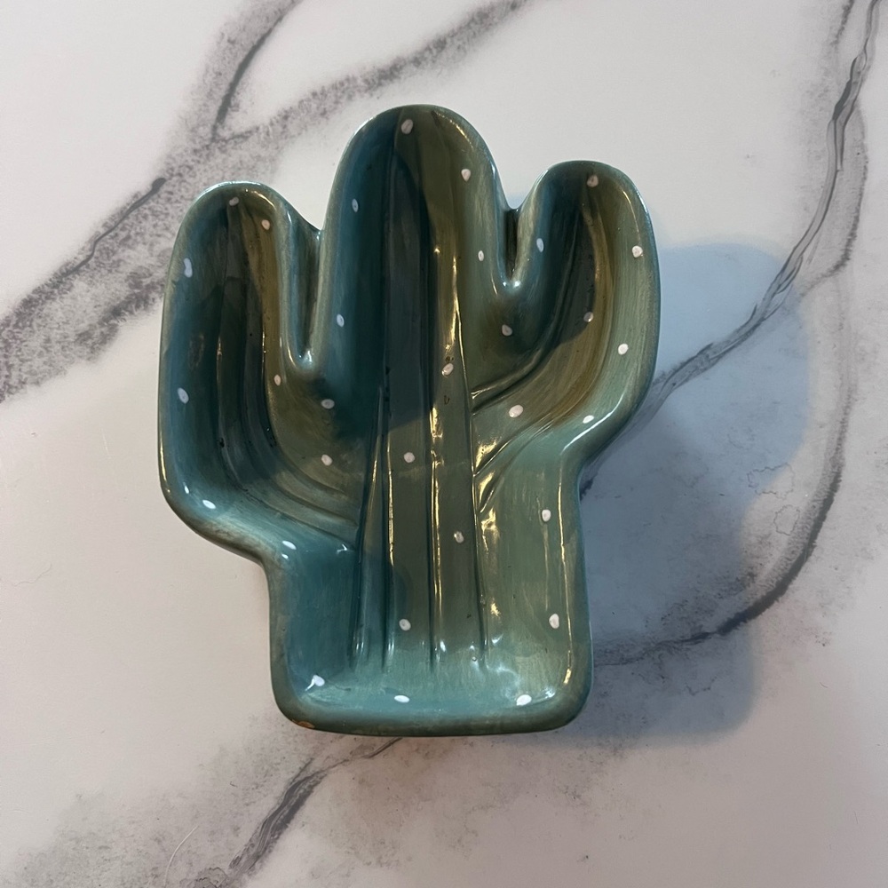 HD designs Cactus trinket dish